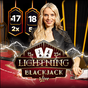 Lightning Blackjack by Evolution Gaming